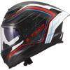 white red blue - LS2 Casque FF807 DRAGON SUBIC