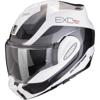 blanc/argent - SCORPION Casque EXO-TECH EVO PRO COMMUTA