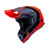 rouge/noir - PULL-IN Casque cross MASTER