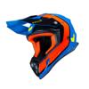 bleu/orange - PULL-IN Casque cross MASTER