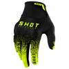 noir jaune - SHOT Gants cross DRIFT EDGE