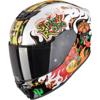 blanc-orange-noir - SCORPION Casque EXO-JNR AIR YUCATAN