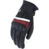 NOIR Blanc-Rouge - HELSTONS Gants SKYLINE HOMME AIR Cuir