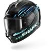 Black Blue Green - SHARK Casque SKWAL i3 LIGHT-BLUR