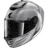 Silver White Black - SHARK Casque SPARTAN RS SPEED-TECH