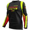 noir/jaune/rouge - SHOT Maillot cross DEVO BLOCK