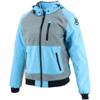 BLEU CIEL-GRIS - HELSTONS Blouson SOFTY AIR Girl Tissu-Mesh