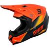 ORANGE MAT - SHOT Casque cross CORE HONOR