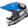 noir-blanc-bleu - SCORPION Casque cross VX-22 AIR UPDOWN