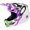 violet/vert/blanc/noir - SHOT Casque cross SPEED GHOST