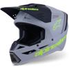gris/noir/jaune fluo - ALPINESTARS Casque cross SUPERTECH SM3 RADIUM