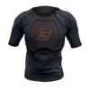 noir/orange - SHOT Gilet De Protection Race Evo D3O