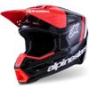 noir/rouge - ALPINESTARS Casque cross SUPERTECH SM3 RADIUM