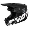 noir/blanc - SHOT Casque Cross Speed Heavy