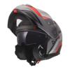 BLACK GREY RED - LS2 Casque FF908 STROBE II MONZA