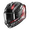 Black Chrom Red - SHARK Casque Skwal I3 Vibetrack