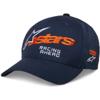 bleu navy/orange - ALPINESTARS Casquette ENTITLED