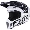 blanc noir - FXR Casque Cross Clutch Comp