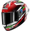 carbon red green - SHARK Casque AERON GP FIM RACING #1 FIRSTLAP