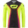 SOLID NEON YELLOW - KENNY Maillot Cross Performance Kid