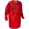 rouge - FLY Maillot cross YOUTH F-16