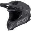 noir - FXR Casque Cross Helium Carbon