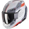 gris-rouge - SCORPION Casque EXO-TECH EVO SOCIUS
