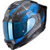noir-bleu - SCORPION Casque EXO-1500 AIR CARBON PLATTED