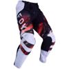 blanc/noir/rouge - FOX Pantalon Cross 180 KAIROS