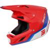 rouge/bleu/blanc - SHOT Casque cross SPEED ATOMIC