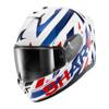 White Blue Red - SHARK Casque D-Skwal 3 Dashed