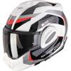 gris-noir-rouge - SCORPION Casque EXO-TECH EVO CARBON ACUTI