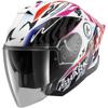 noir blanc orange - SHARK Casque SKWAL JET CUP SPEED-FANCY