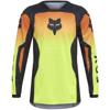orange/jaune/noir - FOX Maillot cross 180 SHIELD JUNIOR