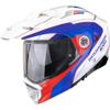 blanc-rouge-bleu - SCORPION Casque crossover ADX-2 KAMPS