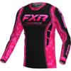rose noir - FXR Maillot Cross Revo Velocity