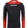 noir/rouge - KENNY Maillot cross TITANIUM