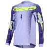 violet/jaune fluo - ALPINESTARS Maillot cross SUPERTECH SCENZ