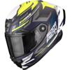 bleu mat-jaune fluo - SCORPION Casque EXO-RACE AIR KOBRA