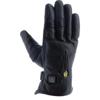 noir - HELSTONS Gants chauffants BENSON EVO HEATING Cuir