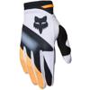 blanc/noir/orange - FOX Gants cross 180 NOBLE JUNIOR