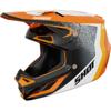 orange/noir/blanc - SHOT Casque cross SPEED HYBRID