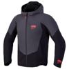noir/gris foncé/rouge - ALPINESTARS Veste Aeroshell Wp
