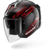 Black Red White - SHARK Casque SKWAL i3 JET LIGHT-BLUR