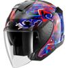 black blue red - SHARK Casque SKWAL JET PRANZ