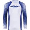 blanc/bleu - KENNY Maillot cross FORCE PIXEL