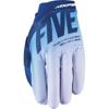 split marine/blanc/bleu - FIVE Gants cross MXF2 EVO
