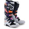 gris/noir/orange/magenta - ALPINESTARS Bottes cross TECH 7