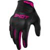 noir/rose - SHOT Gants cross DRIFT ONYX
