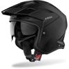 noir matte - AIROH Casque Trial Kombakt Color
